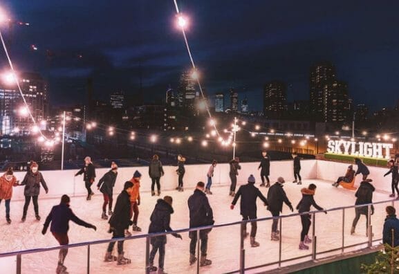 10 Unique Shared Christmas parties London Skylight Christmas Events Venue With Ice Skating