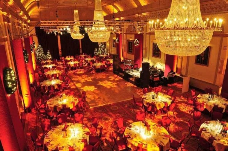 elegant christmas party venues and stylish London Christmas event venues